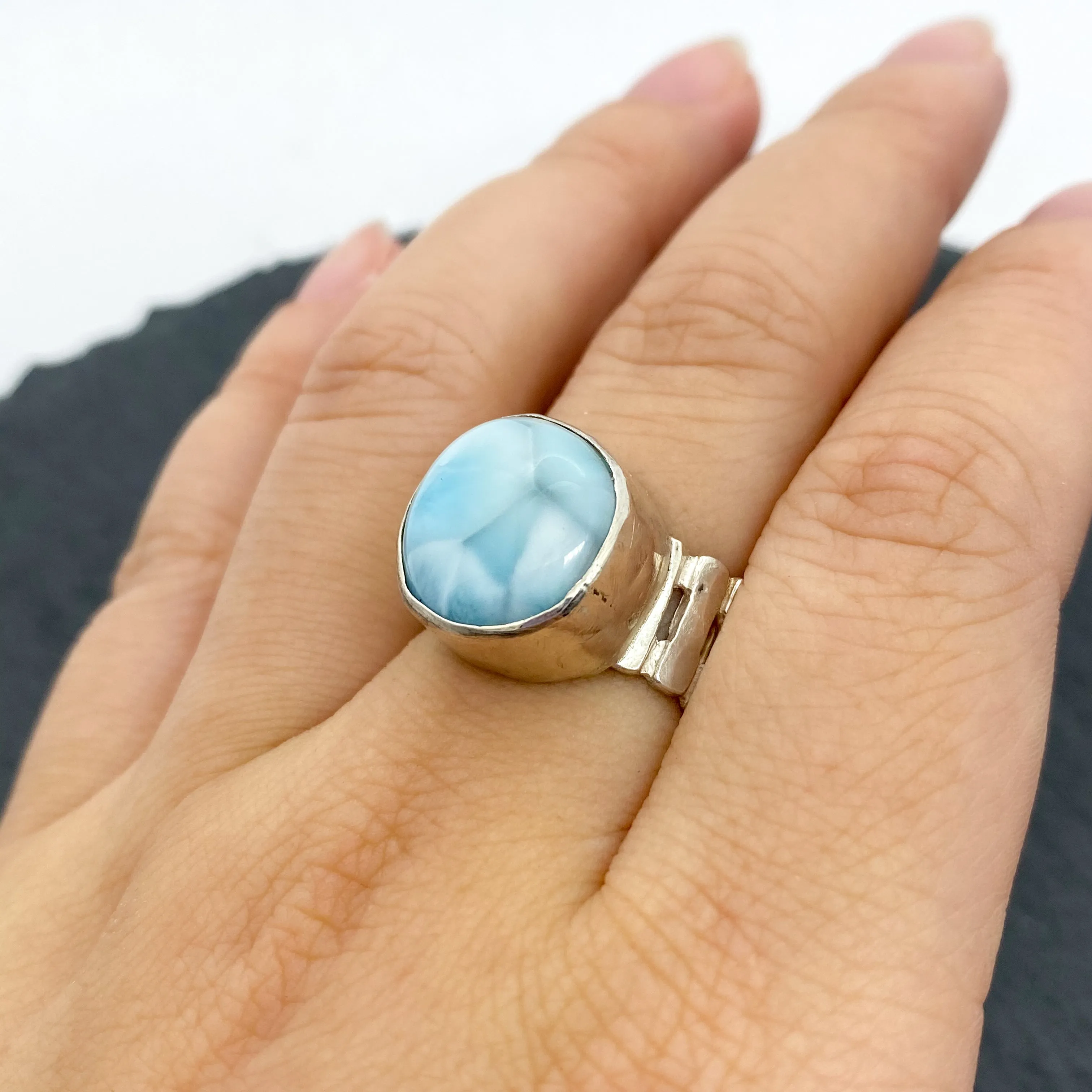 Larimar Ring Size 8.5