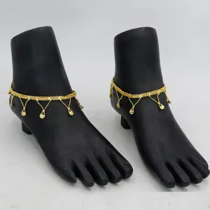 Mahavir Gold Plated Payal / Anklet