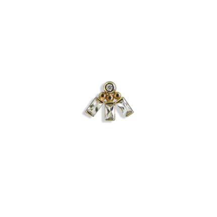 Mel Soldera Petite Deco Fan Stud