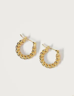 Mucho Twirl Huggie Earrings