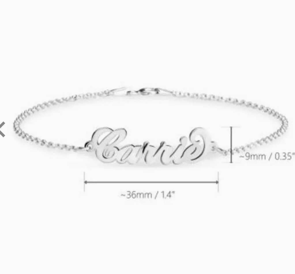 Name Anklet
