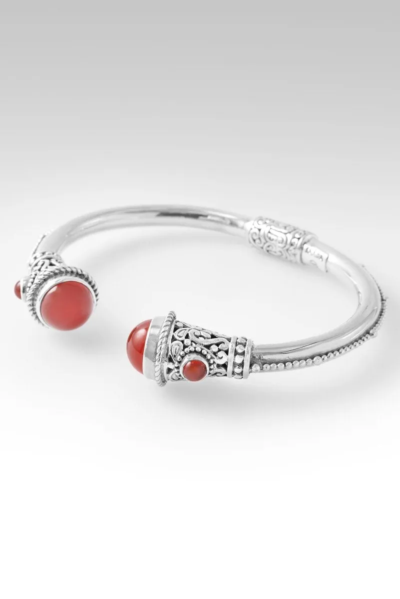 Noble Promise Tip-to-Tip Bracelet? in Carnelian
