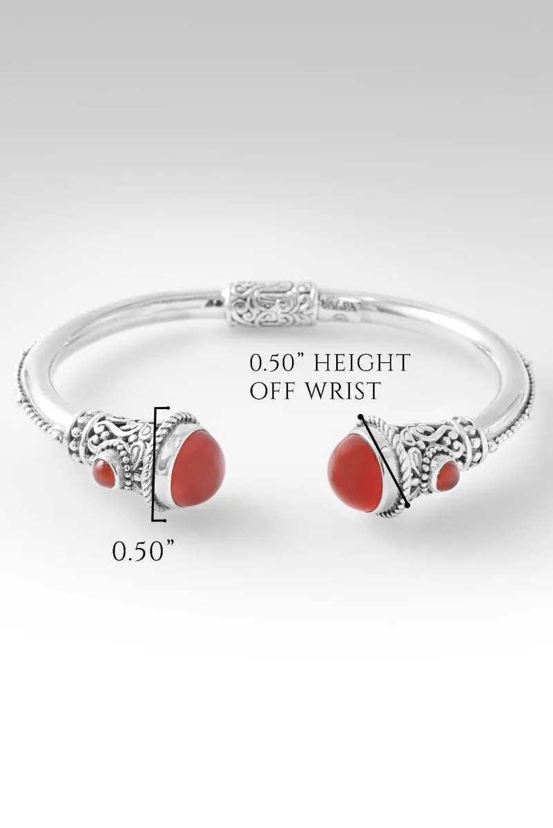 Noble Promise Tip-to-Tip Bracelet? in Carnelian