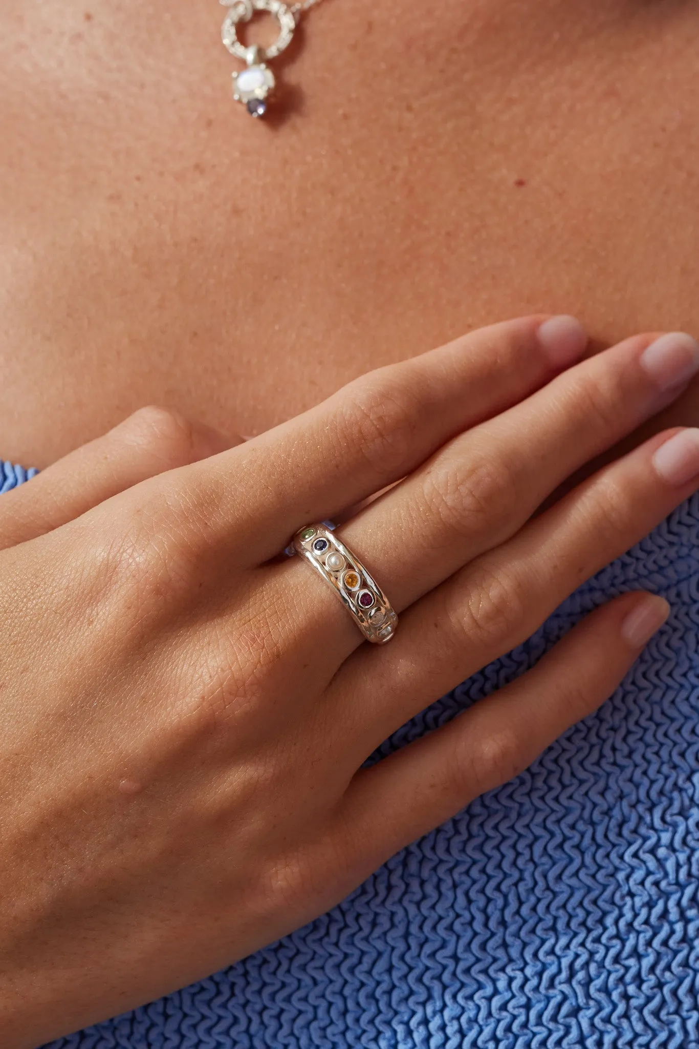 Olympia Silver Ring