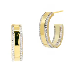 Reflections Small Hoop Earrings