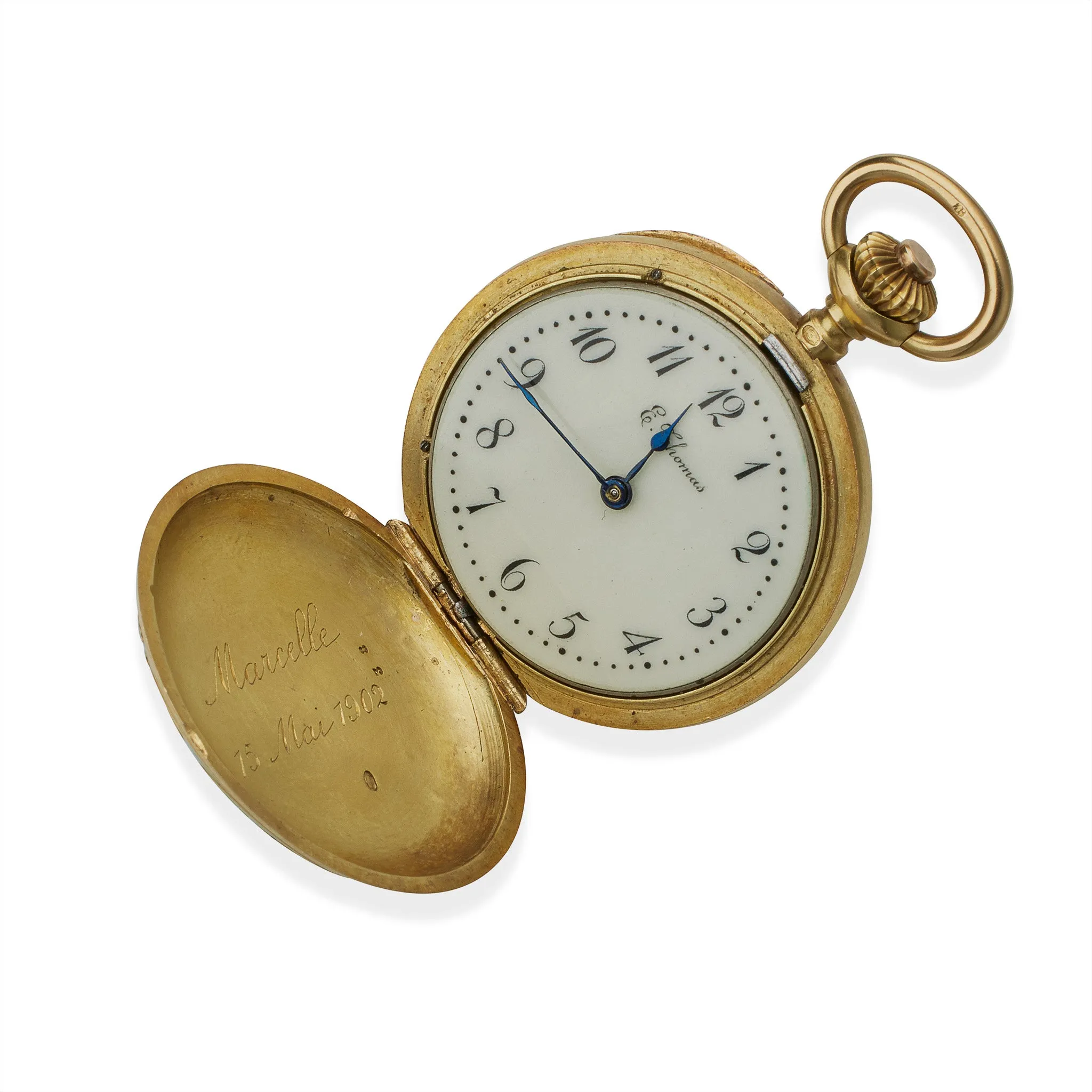 Ren?? Lalique "Marguerite" Pendant Watch