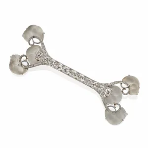 Ren?? Lalique "Mice" Brooch