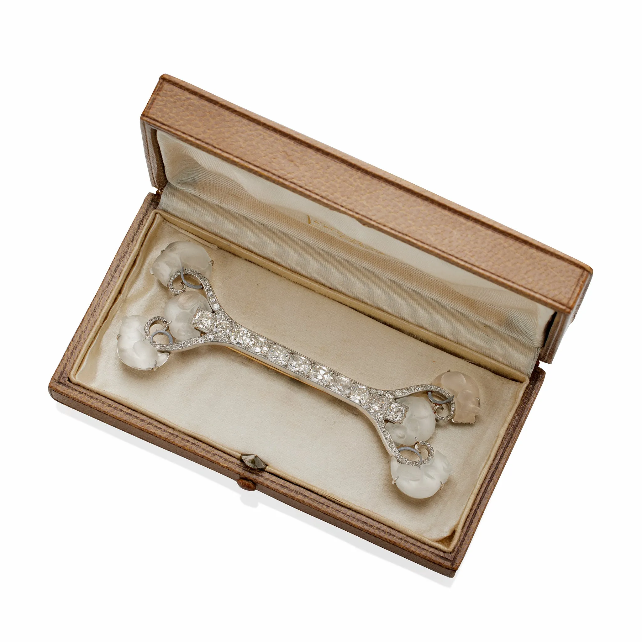 Ren?? Lalique "Mice" Brooch