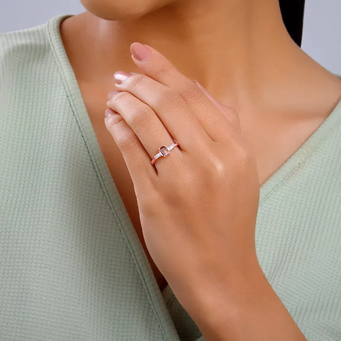 Rose Gold Bar of Beauty Ring