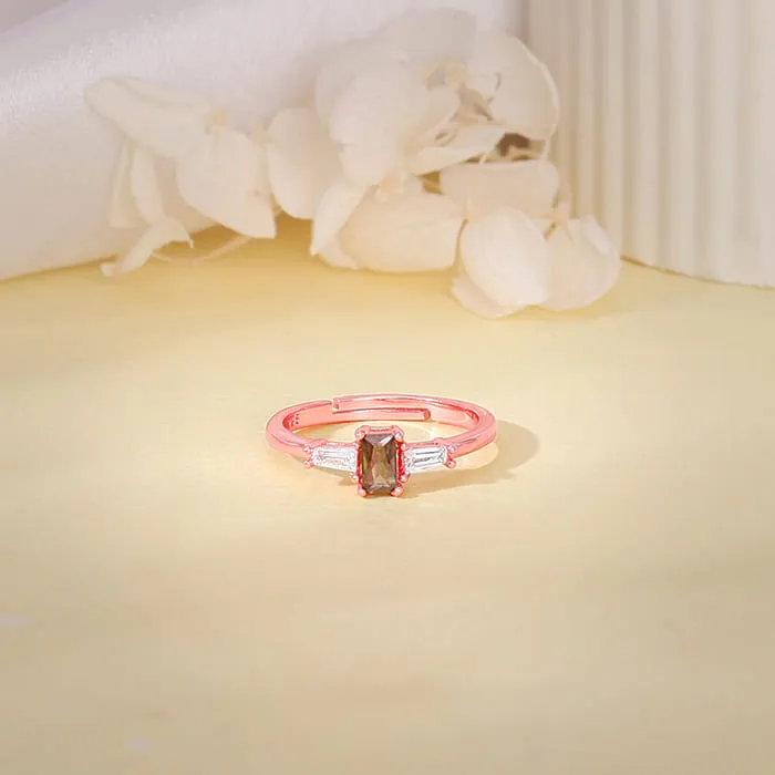 Rose Gold Bar of Beauty Ring