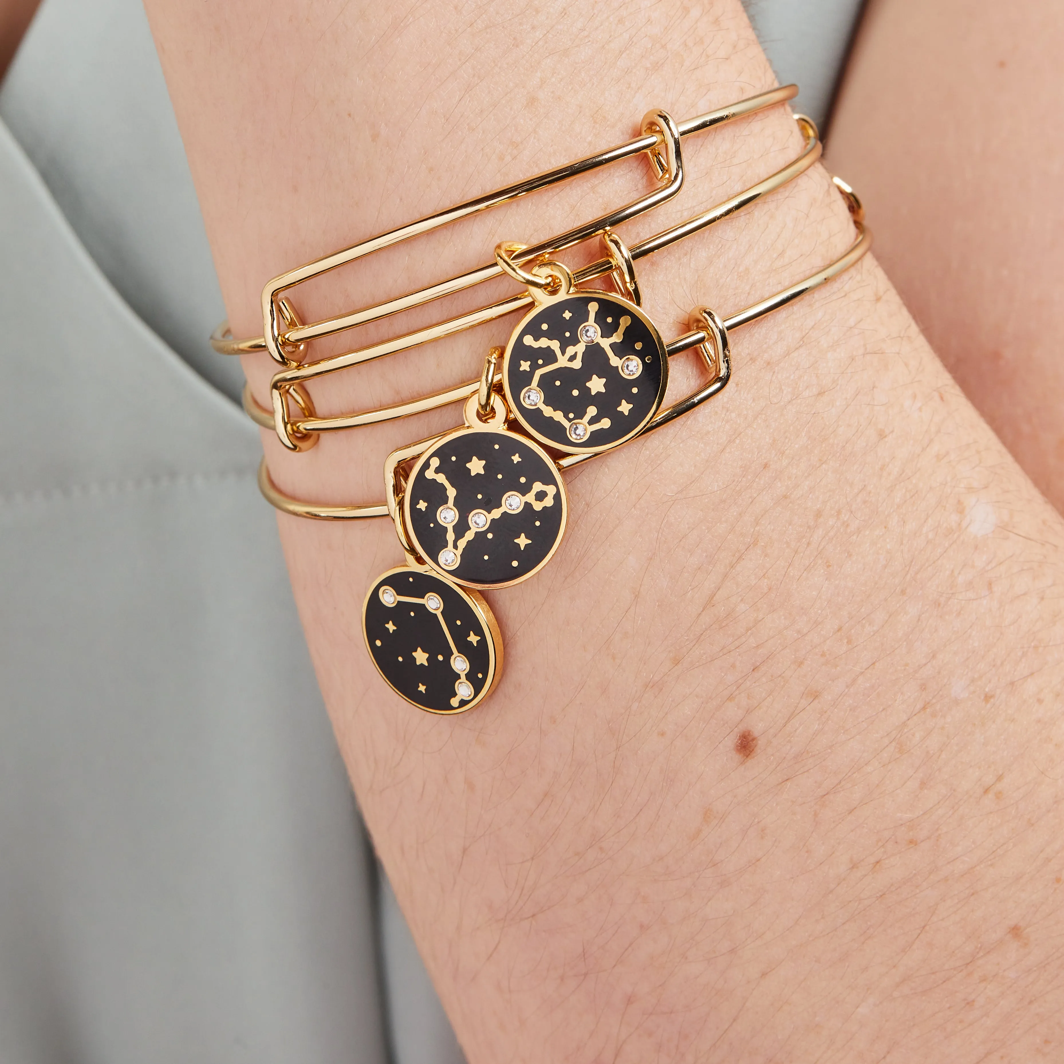 Scorpio Zodiac Charm Bangle