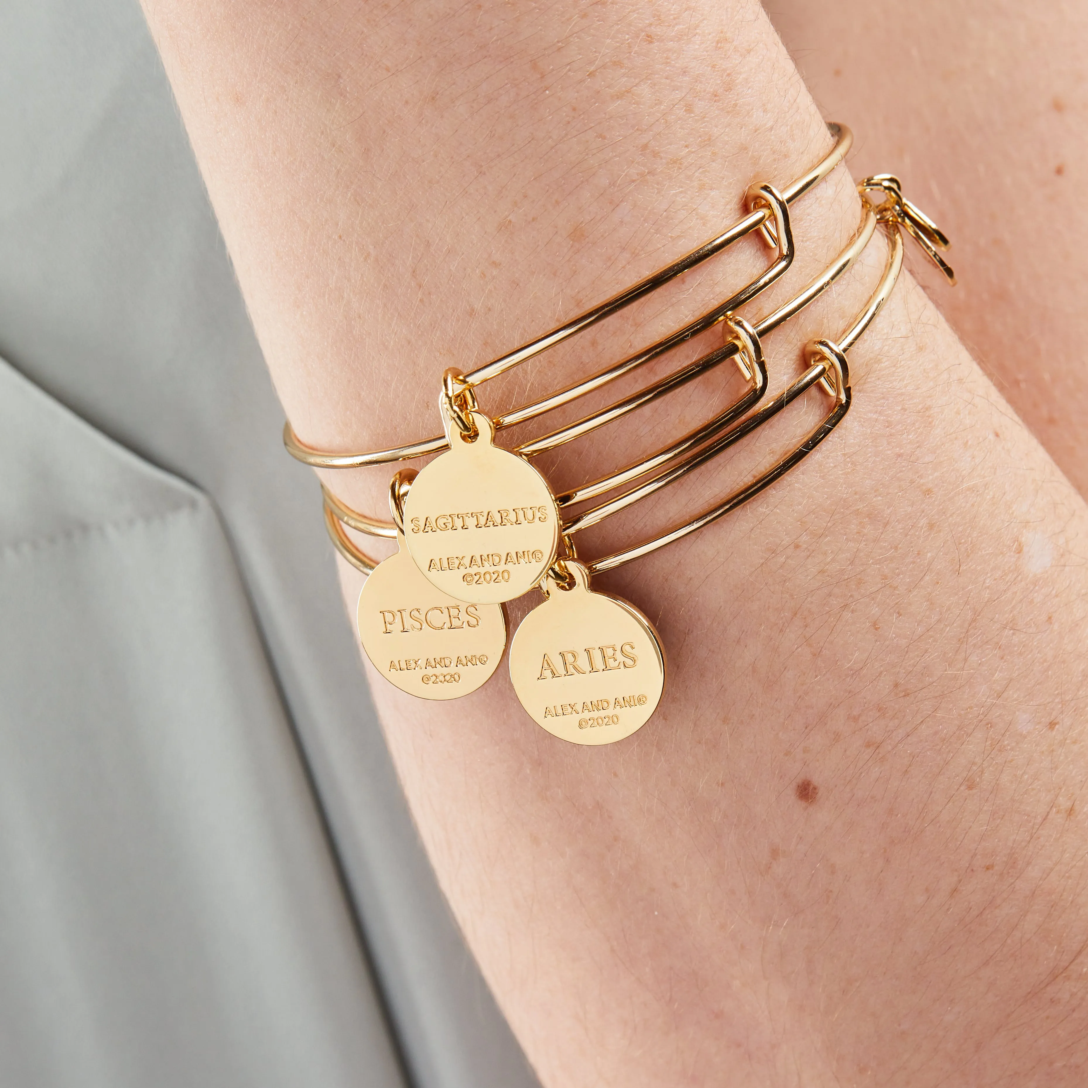 Scorpio Zodiac Charm Bangle
