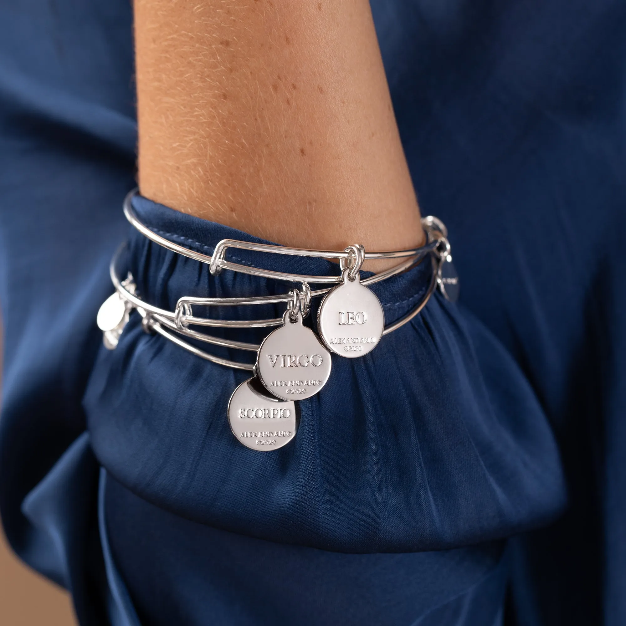Scorpio Zodiac Charm Bangle
