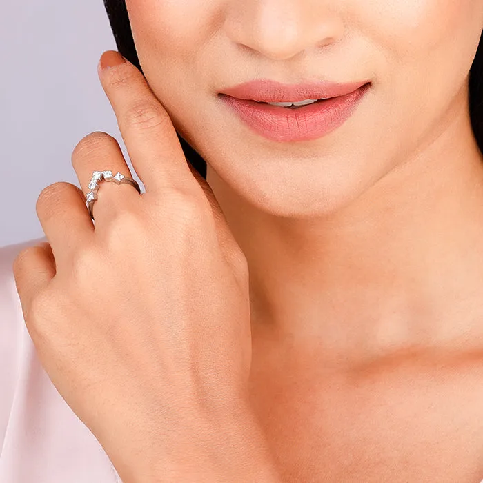 Silver Arch Ring