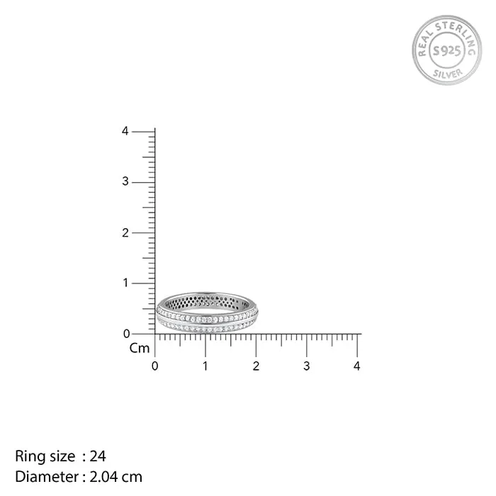 Silver Bold Fate Ring For Him