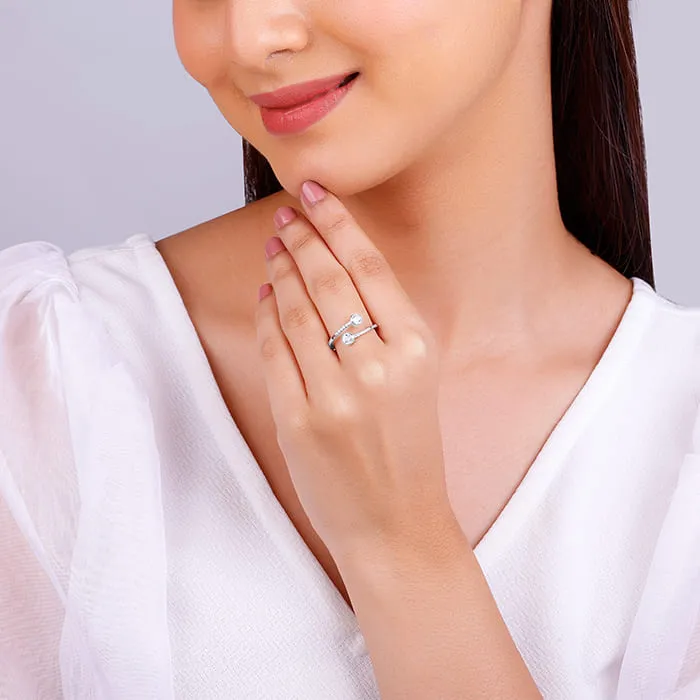 Silver Get-Together Ring