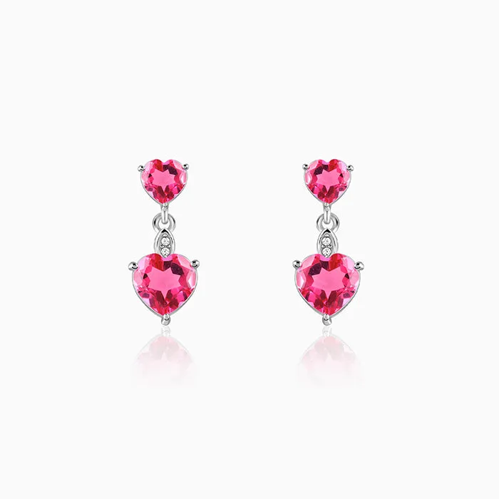 Silver Her Love Earrings