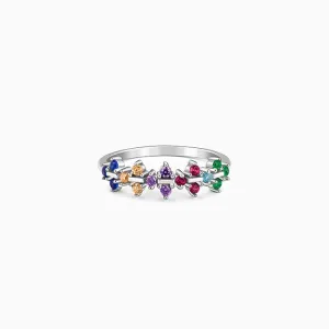 Silver Prisma Ring