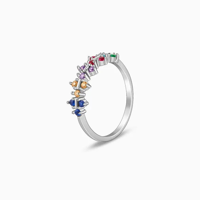 Silver Prisma Ring