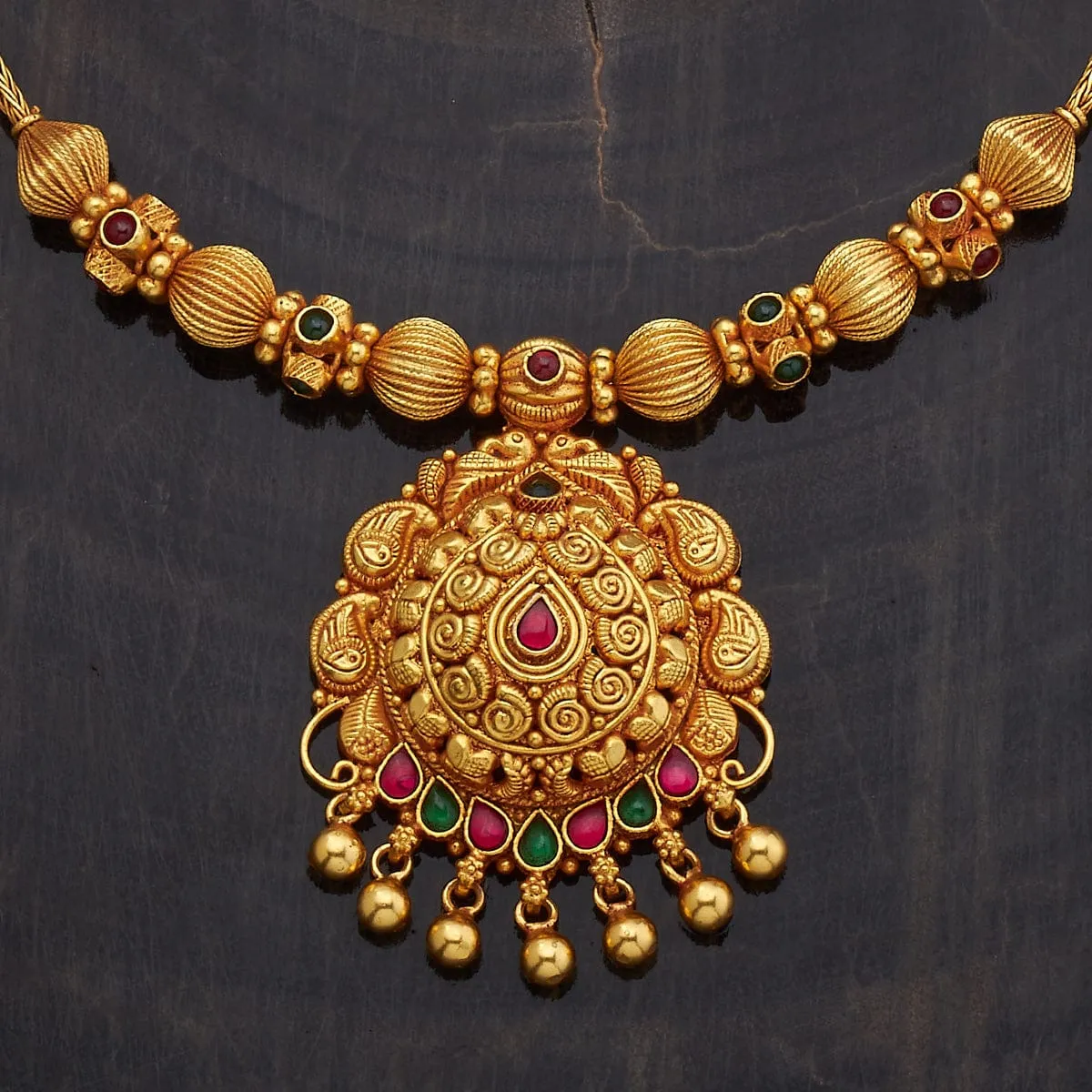 Silver Temple Necklace 168002