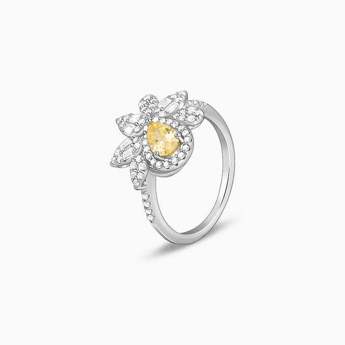 Silver The Fleur Ring