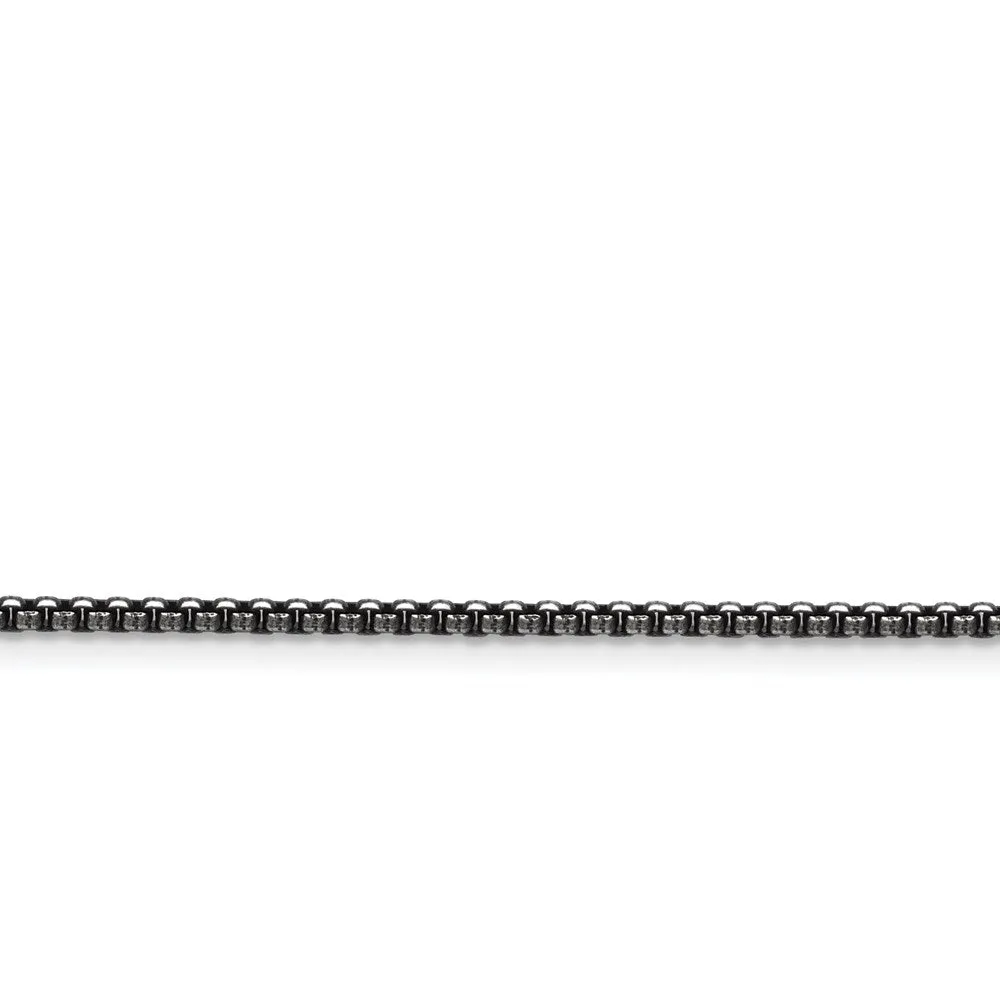 Stainless Steel 2.25mm Antiqued Chain | SRN1613