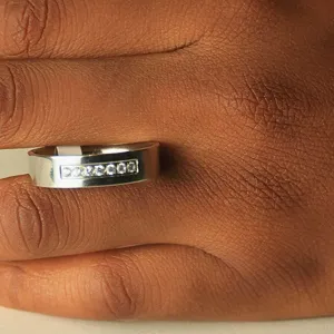Stainless Steel Wedding Band - 04AS20