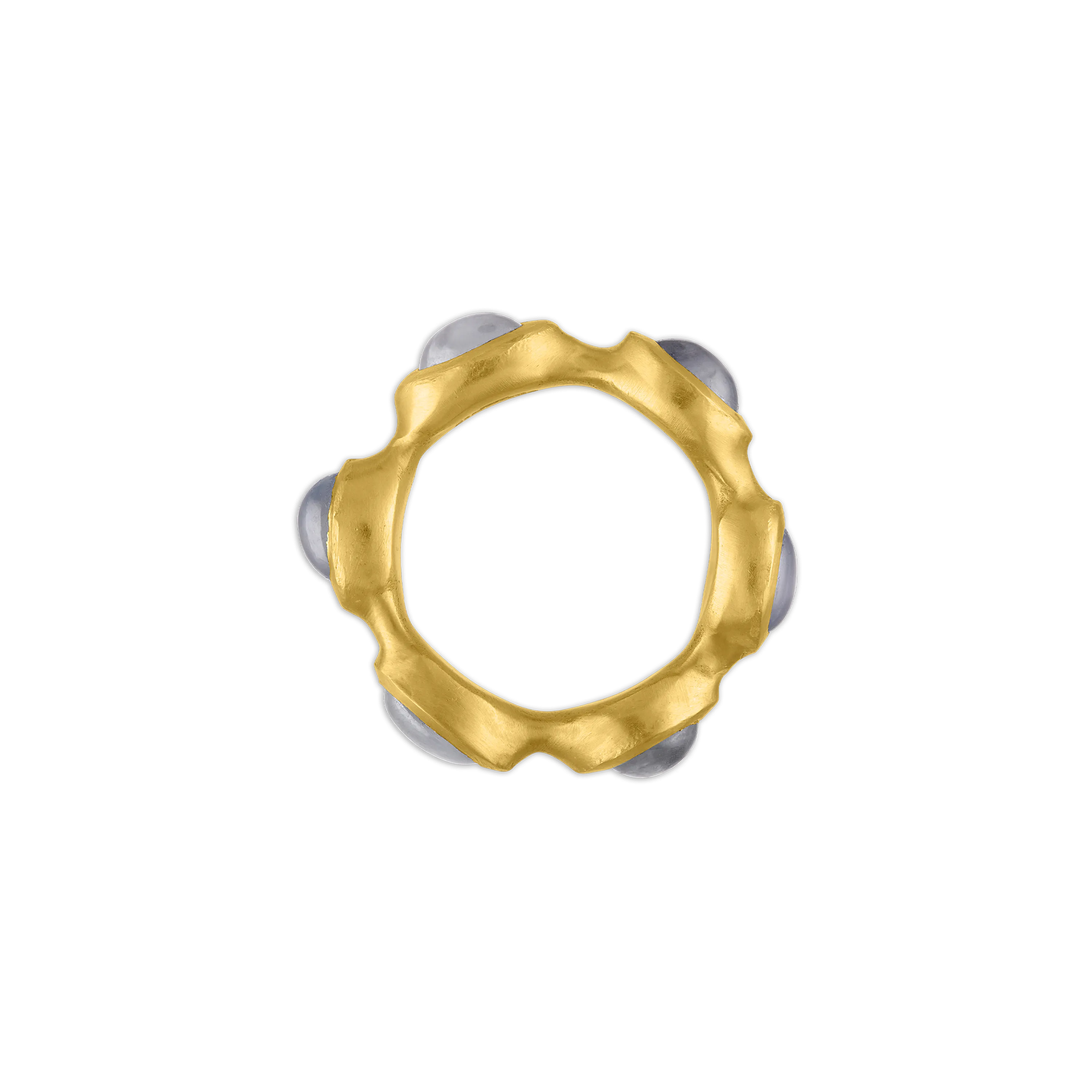 Star Sapphire Breccia Ring