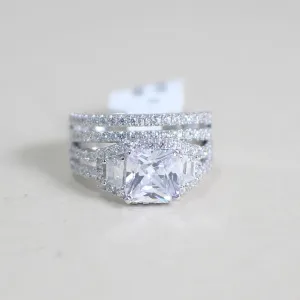 Sterling Silver Bridal Set - 01AS70