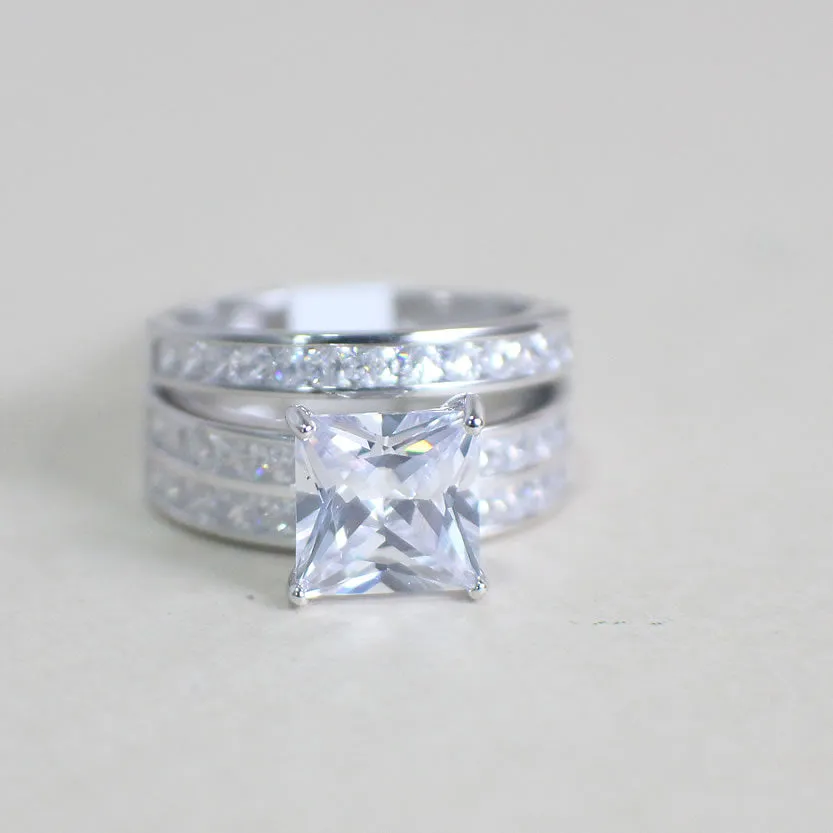 Sterling Silver Bridal Set - 15AB13