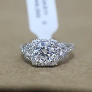 Sterling Silver Engagement Ring - 02AS11