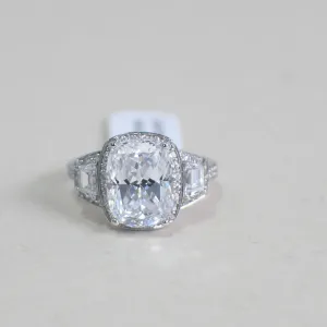 Sterling Silver Engagement Ring - 02AS78