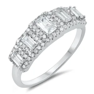Sterling Silver Engagement Ring - 06AS55