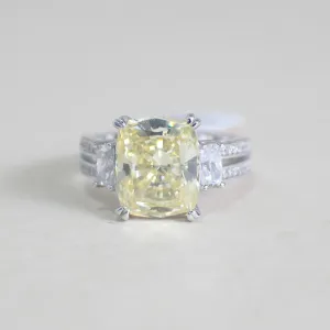 Sterling Silver Engagement Ring - 15AB40