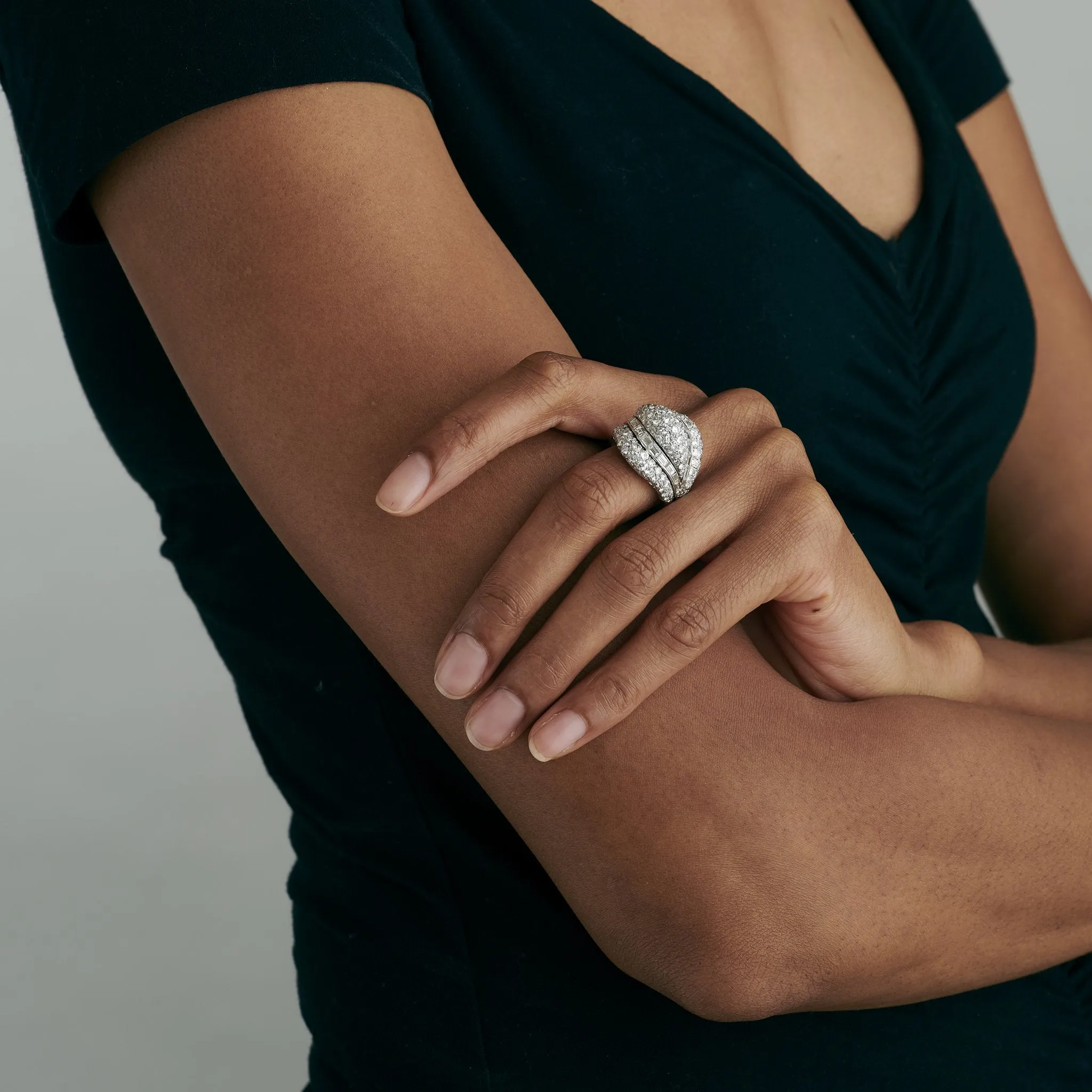 Van Cleef & Arpels Diamond Bomb?? Ring