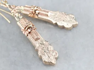 Victorian Gold Drop Earrings