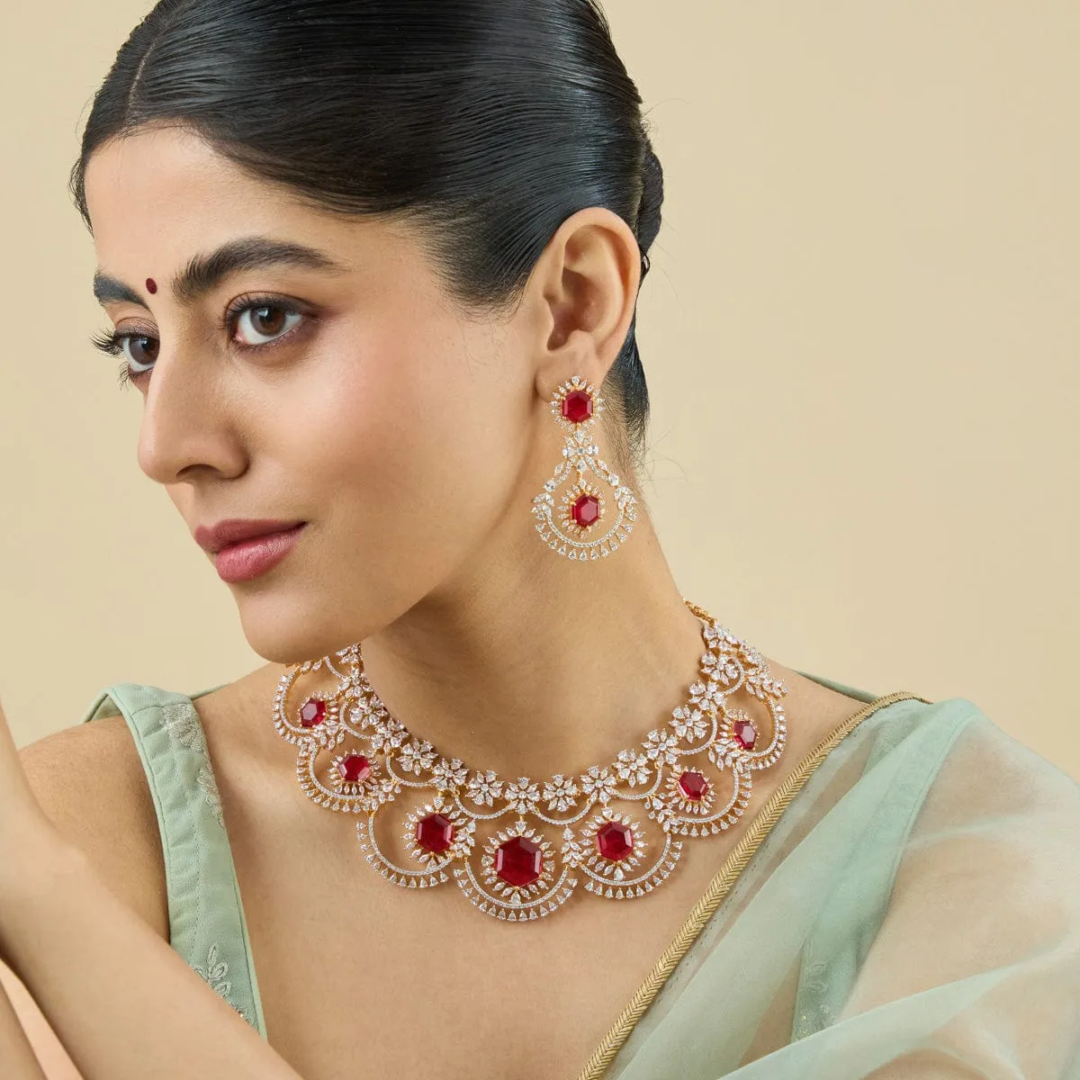 Zircon Necklace 178413