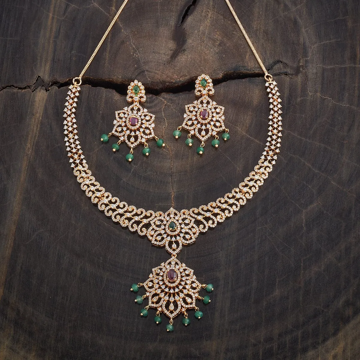 Zircon Necklace 180638