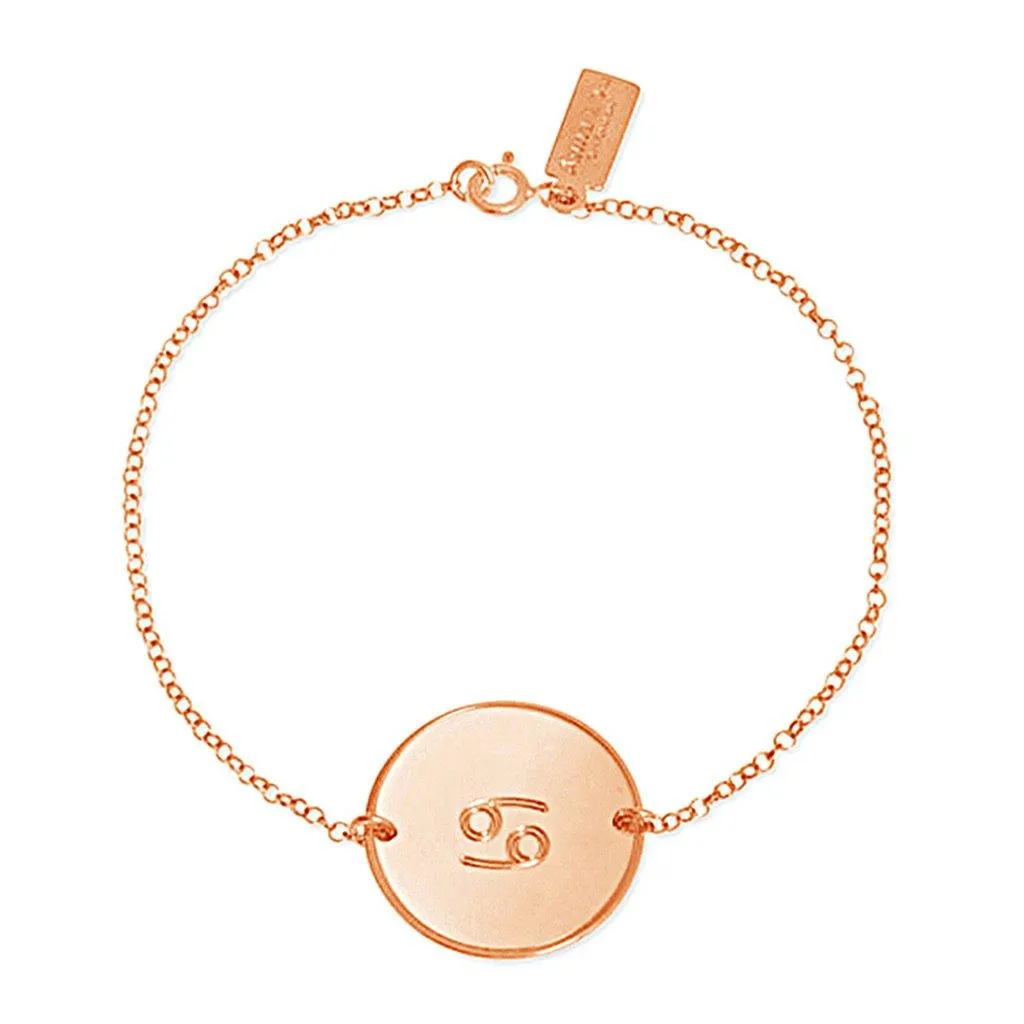 Zodiac Sign Engraved Anklet